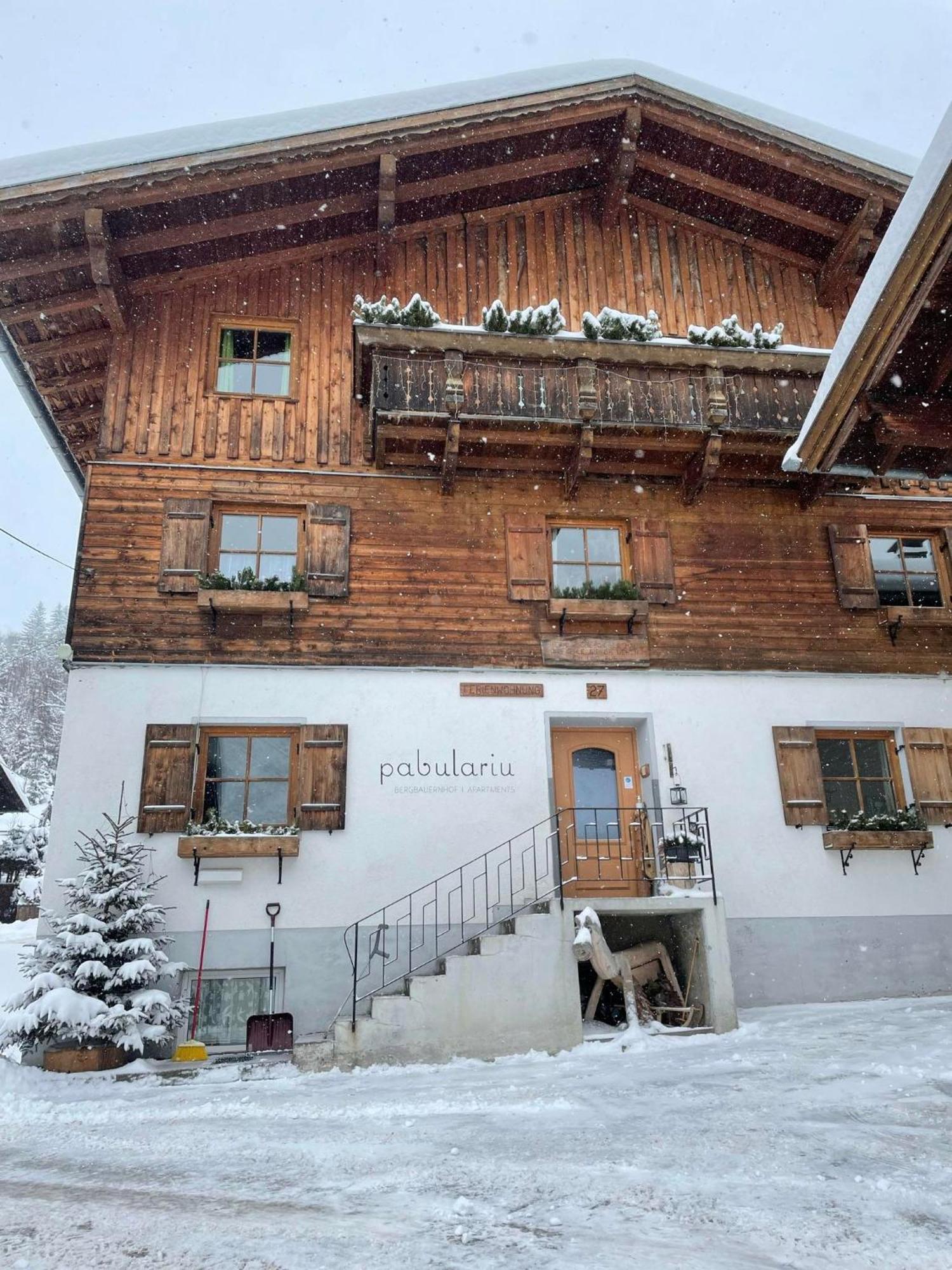 Séjour à la ferme Bergbauernhof Pabulariu *
